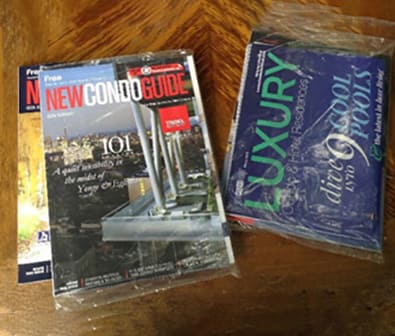 Bolsas de celofán para revistas, trípticos, discos o cd, ropa (sobre con adhesivo)
